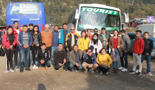 Pokhara Tour Group Photo